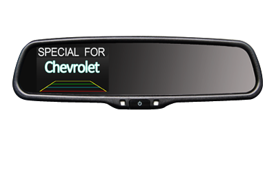 AK-035LA06 Rückspiegel mit 3,5 Zoll Monitor speziell für Chevrolet
